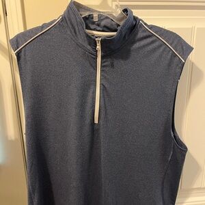 Johnnie O quarter zip vest